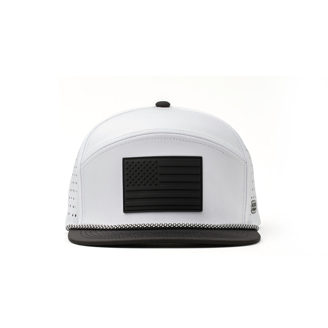 Drifter Splash Classic Black White Flag